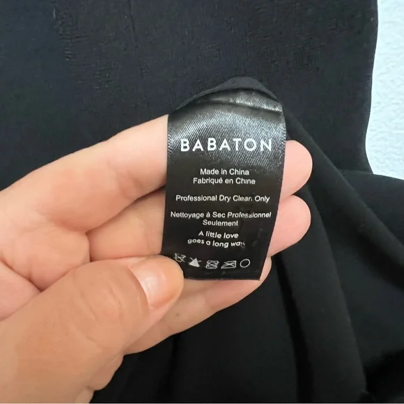 Aritzia Babaton Patricio Black Dress - Picture 5 of 6